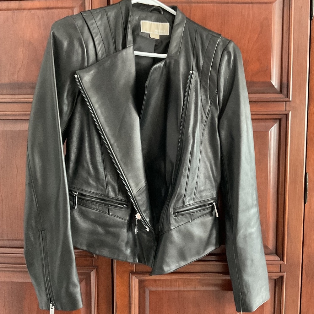Michael Kors Leather Jacket